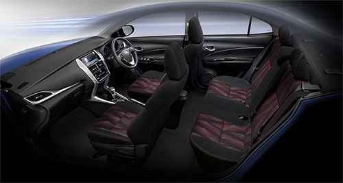Trunk view of Nissan Almera